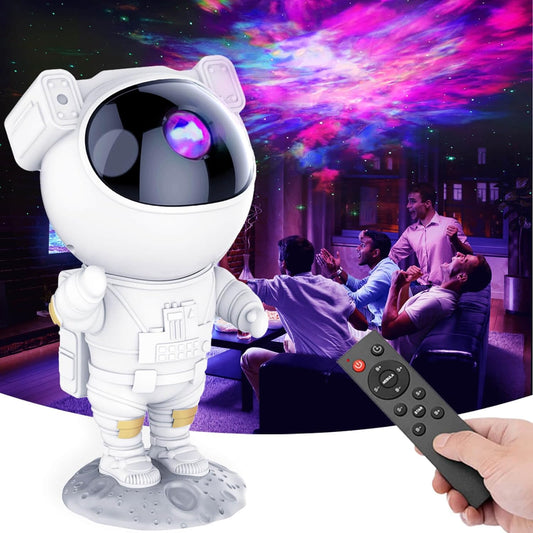 The Astronaut Star Projector Light with Remote Control, Timing, And Rotatable 180°