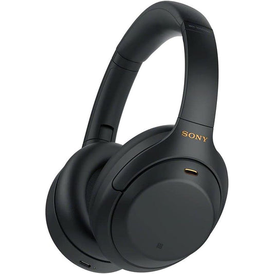 SONY WH-1000XM4 Wireless Noise Canceling Overhead Headphones with Mic for Phone-Call and Alexa Voice Control